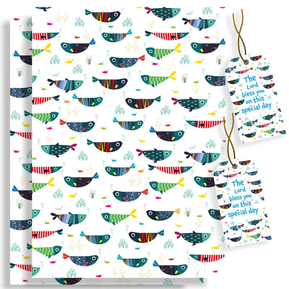 Fish Wrapping Paper