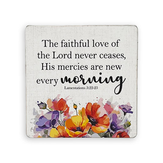 Wooden Coasters- The faithful love