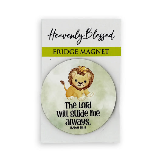 Fridge Magnet - The Lord will guide me always