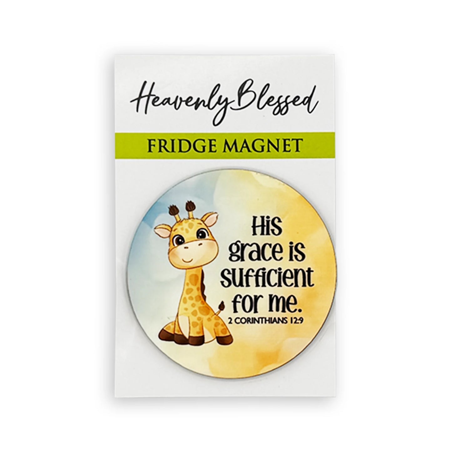 Fridge Magnet - His Grace is Sufficient for me