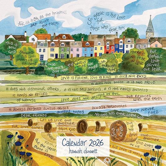 Hannah Dunnett Large Calendar 2026