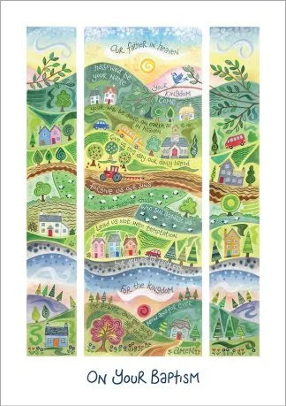 On your baptism - Hannah Dunnett Card - Our Father in heaven