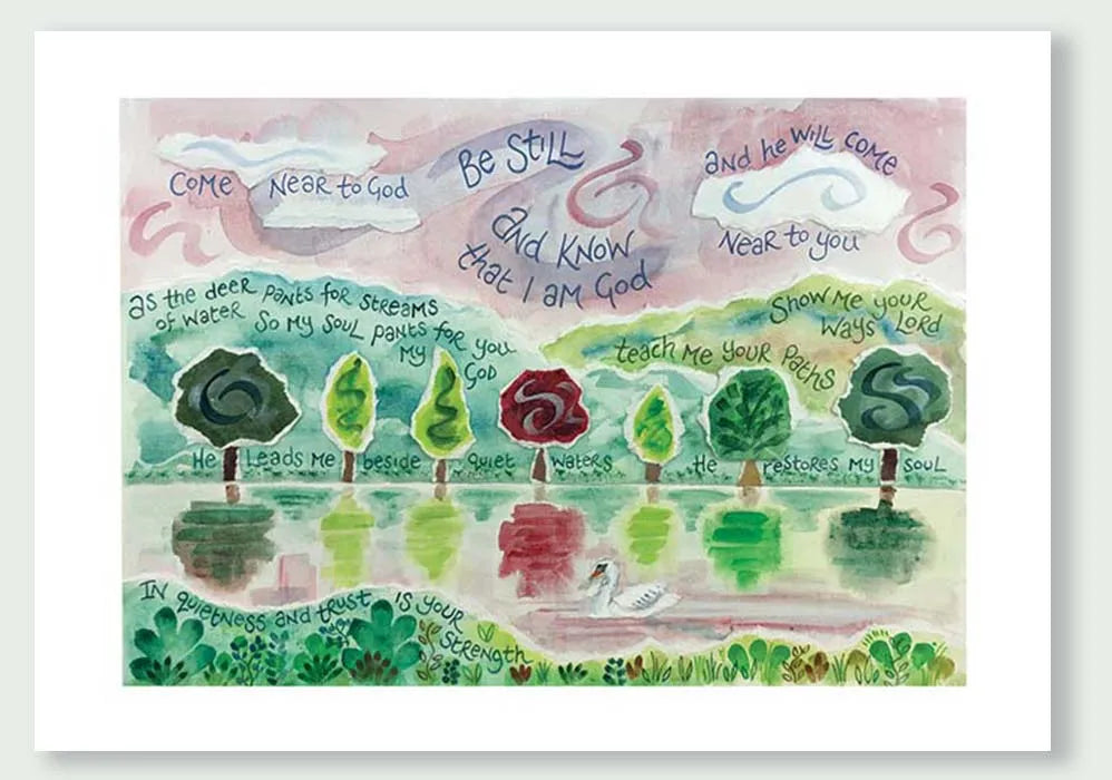 Hannah Dunnett Be Still Card