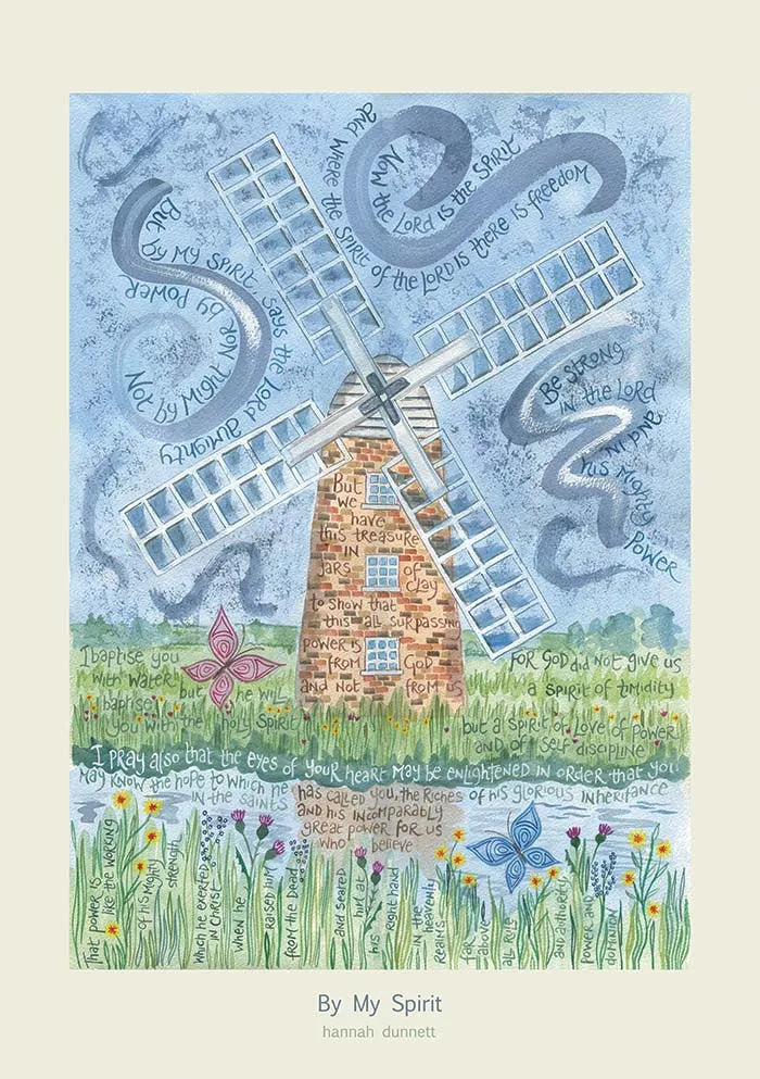 Hannah Dunnett Card - By My Spirit