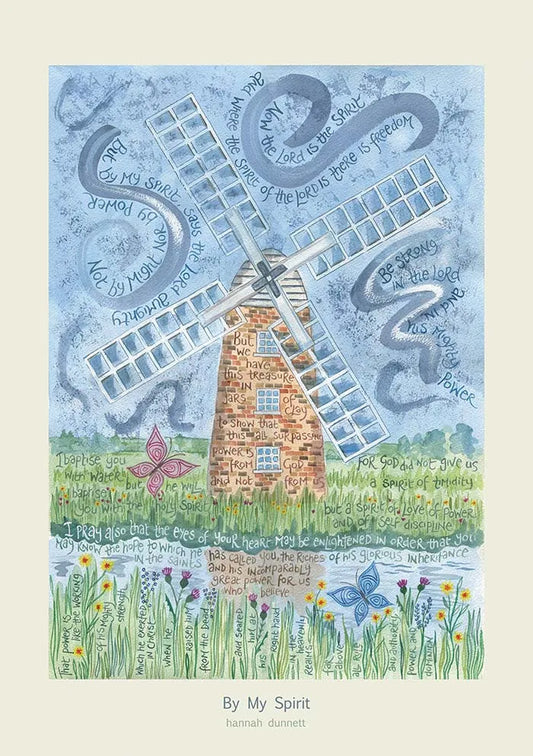 Hannah Dunnett Card - By My Spirit