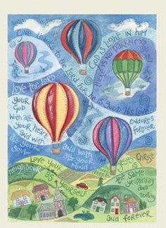 Give Thanks to the Lord - Single Notelet - Hannah Dunnett