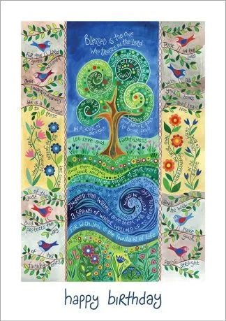 Happy Birthday - Hannah Dunnett Tree Card