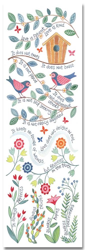 Bookmark - Double Sided - Love is Patient