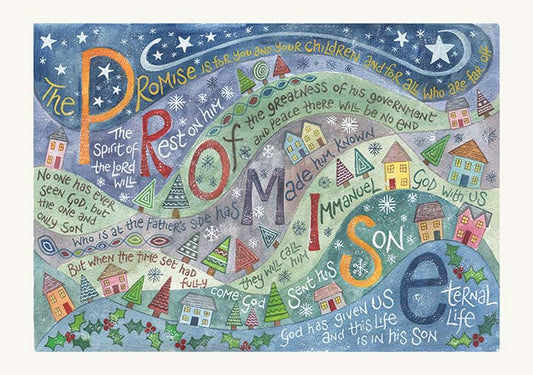 Hannah Dunnett Christmas Cards - Promise  - Pack of 5
