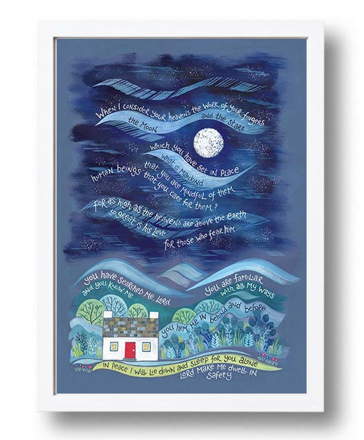 Hannah Dunnett HAN43 - A4 - So Great Is His Love - Framed print