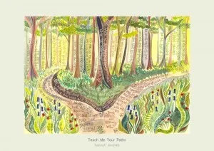 Teach me Your Paths - Greeting Card - Hannah Dunnett