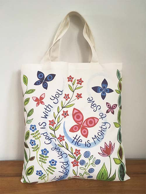 Canvas Bag - Hannah Dunnett - Great Delight & The Lord is With You