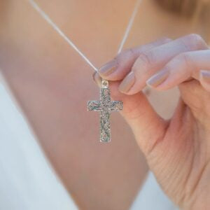 Sterling Silver Antiqued Filagree Necklace