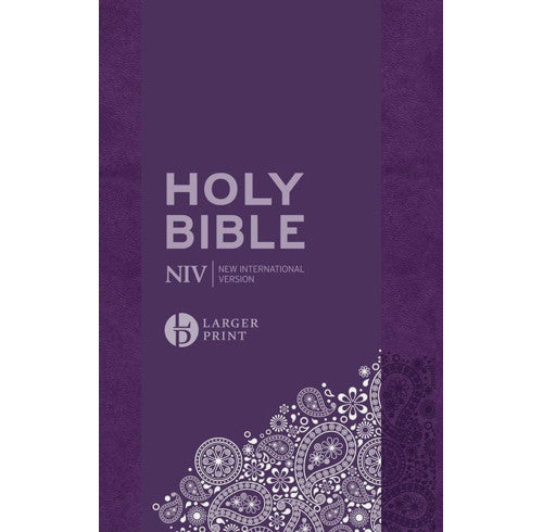 NIV Holy Bible - Purple