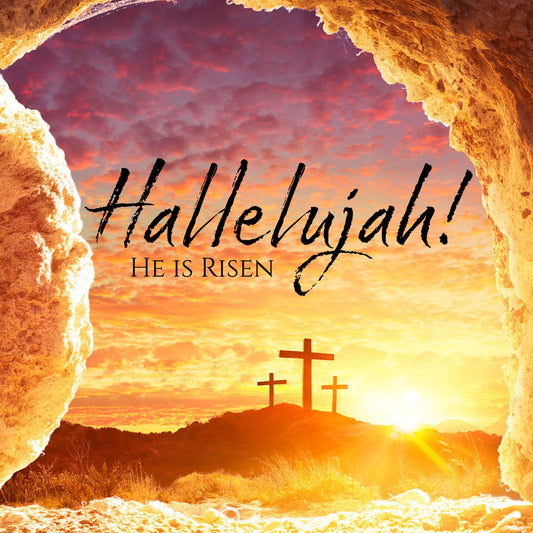 Hallelujah! He is Risen - Pack of 5 Easter Cards