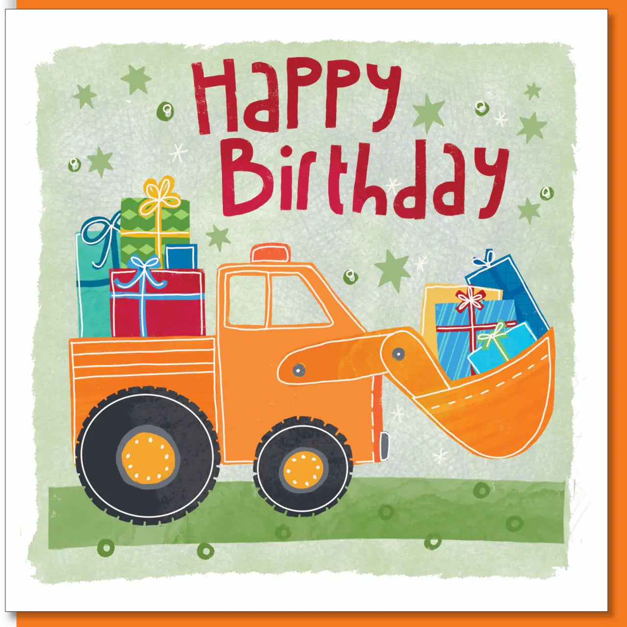 Happy Birthday Card - Truck