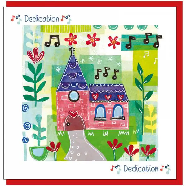 Dedication Card - Church Song