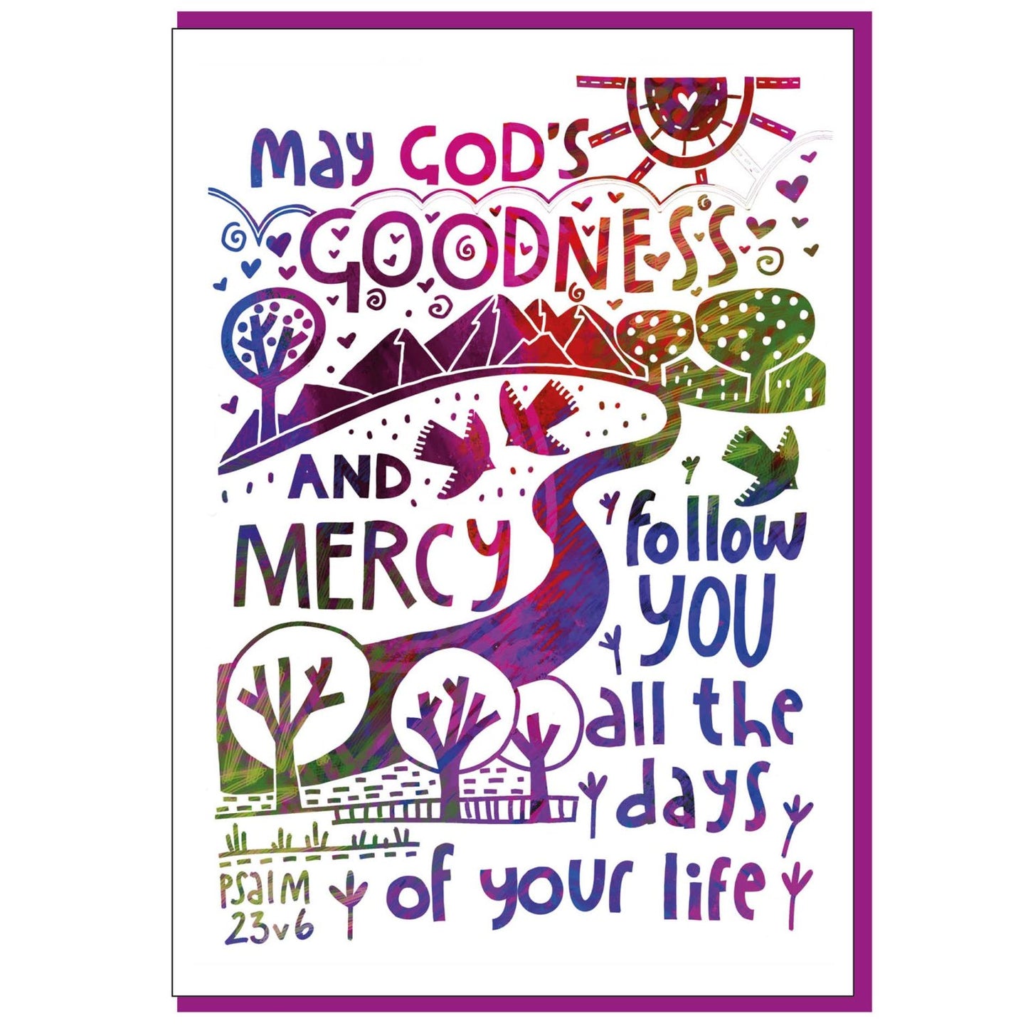 God’s Goodness Encouragement Card
