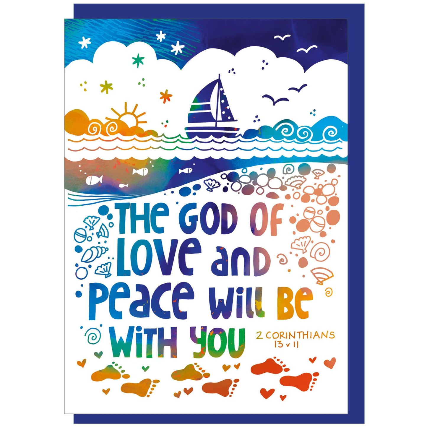 The God of Peace Encouragement Card