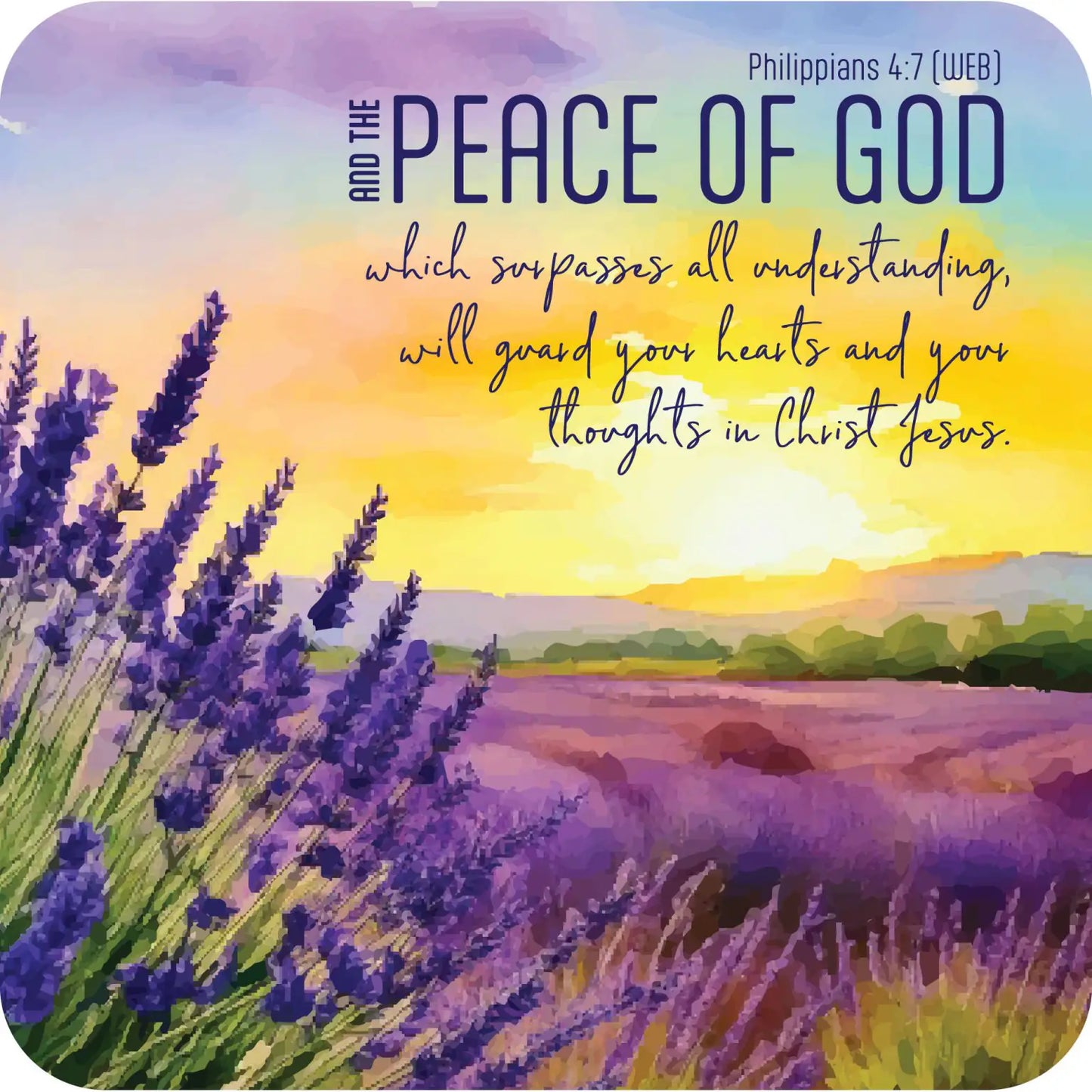 Peace of God Coaster
