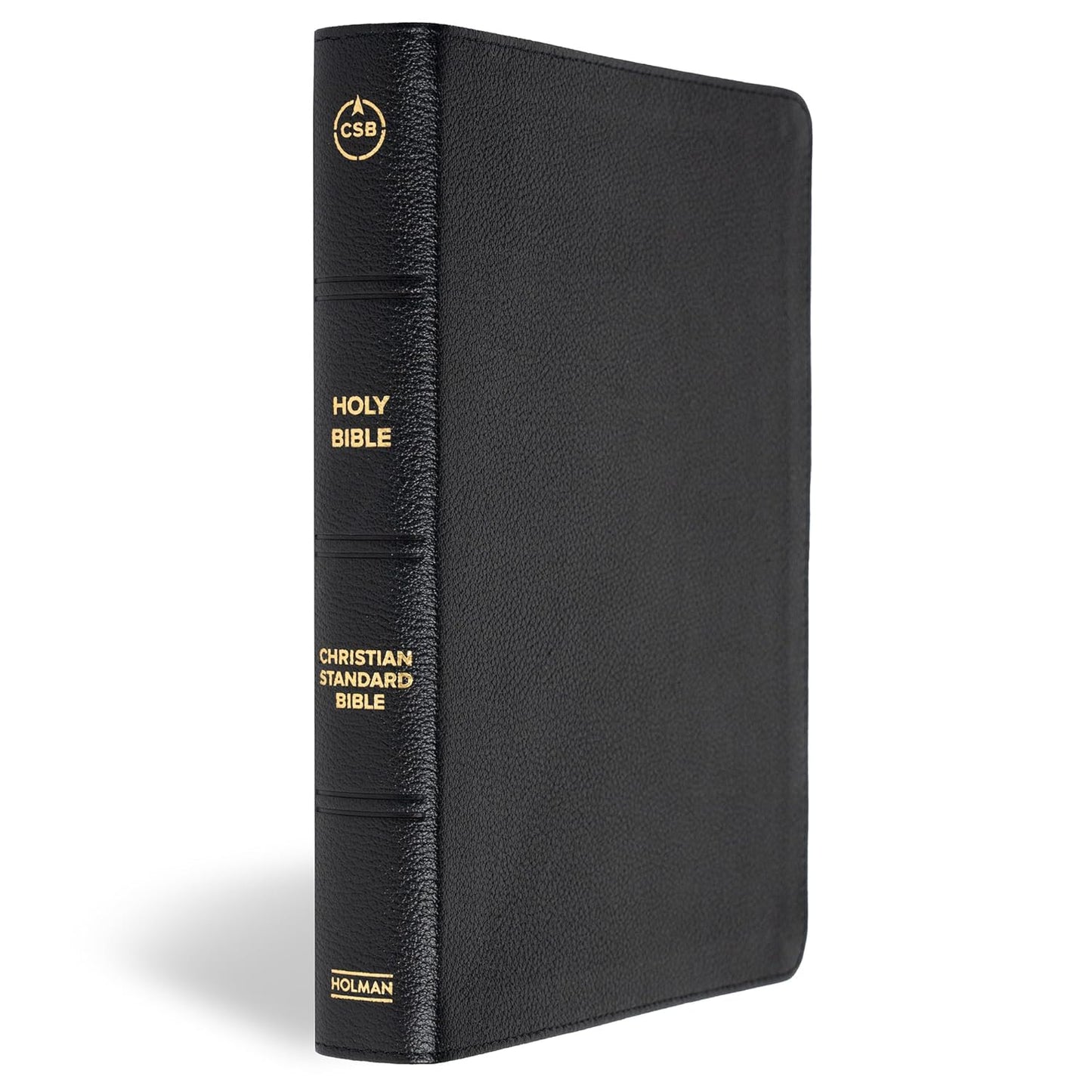 CSB Men of Character Bible - Black Leathertouch