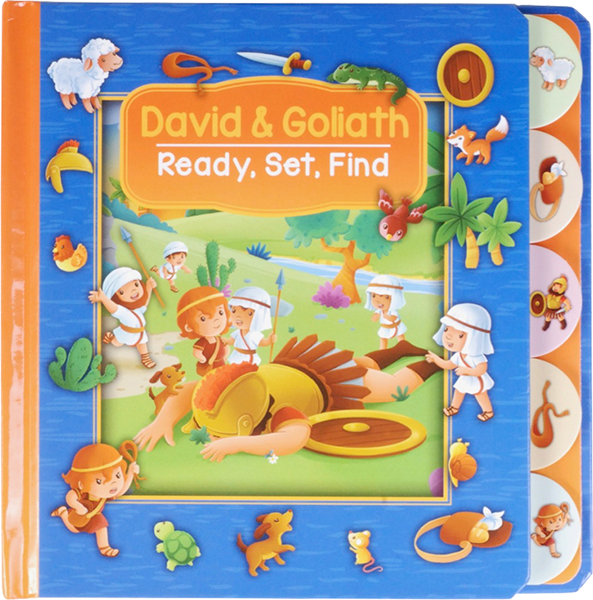 David and Goliath - Ready, Set, Find Book