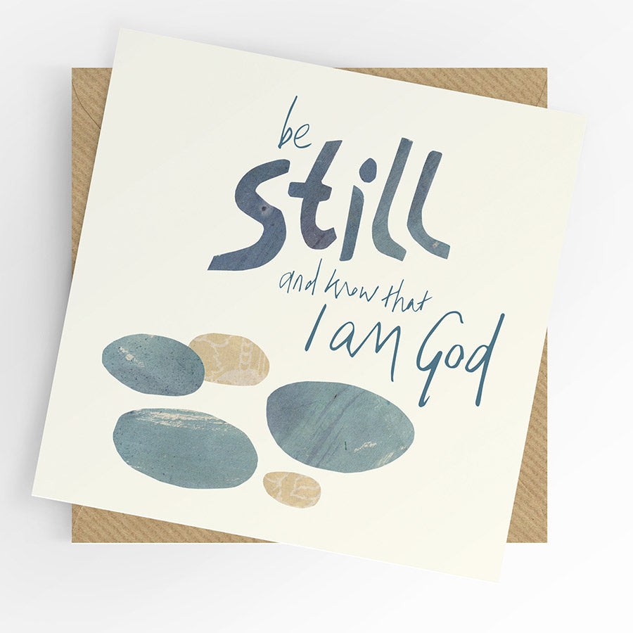 Be Still and Know Blank Card