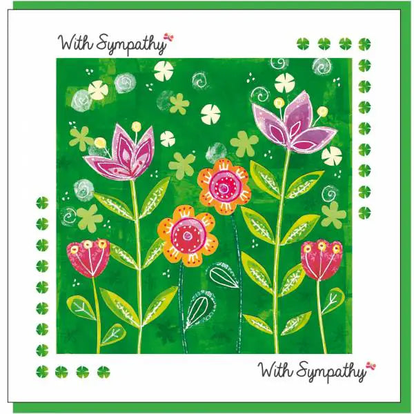 With Sympathy - Card