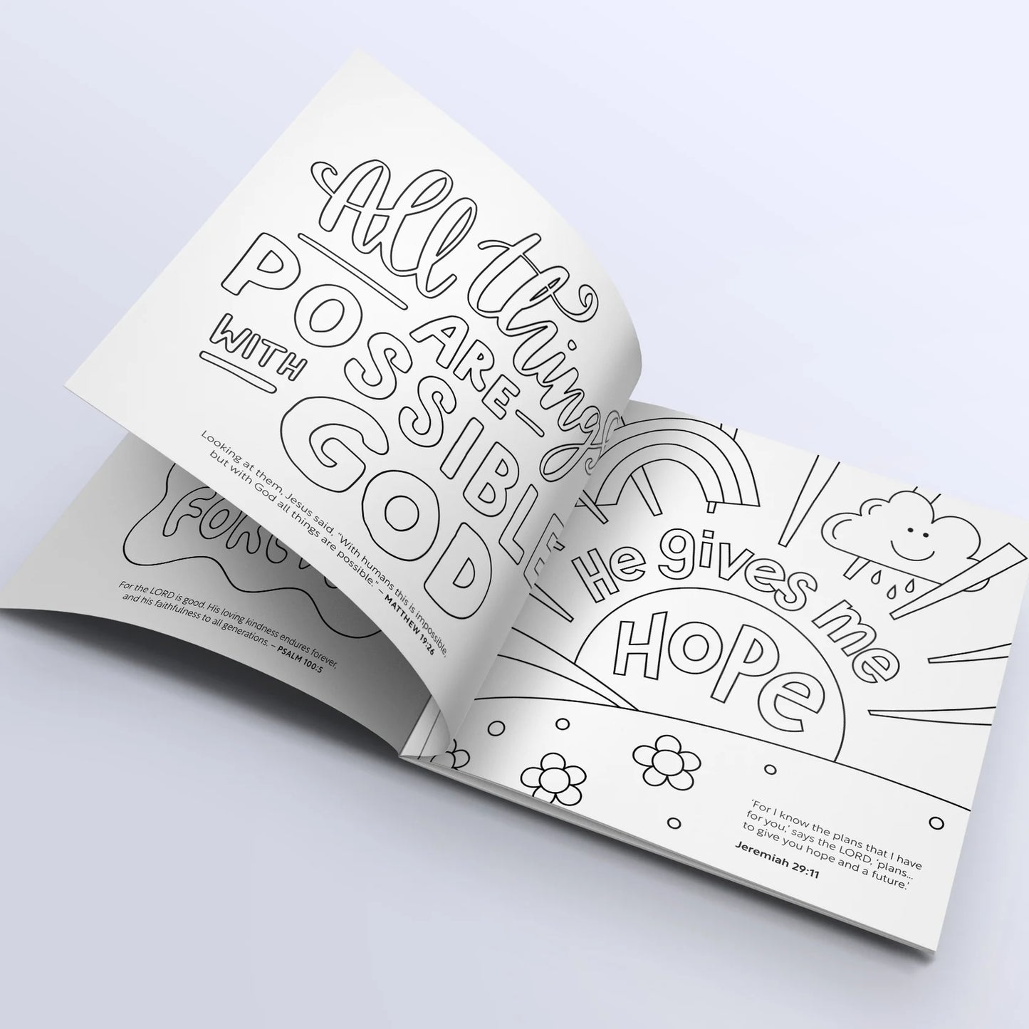 Fear Not Colouring Book