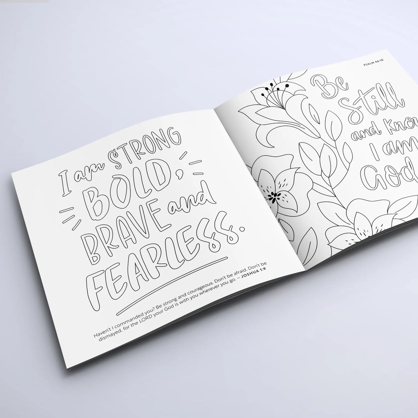 Fear Not Colouring Book