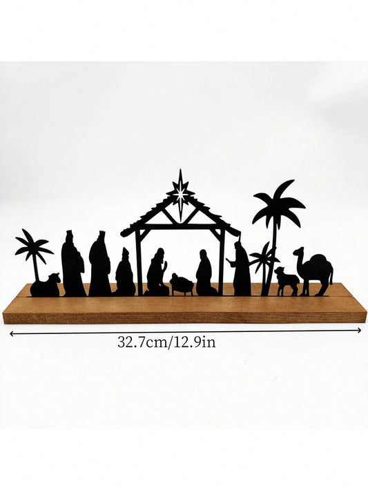 Nativity Silhouette Scene