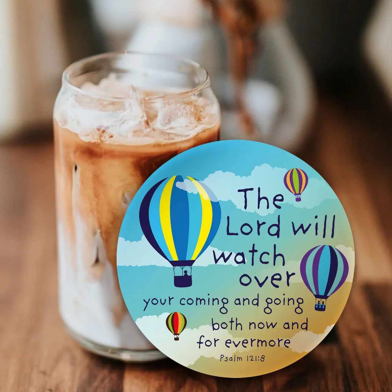 The Lord Will Watch Over You Set of 4 Ceramic Coasters