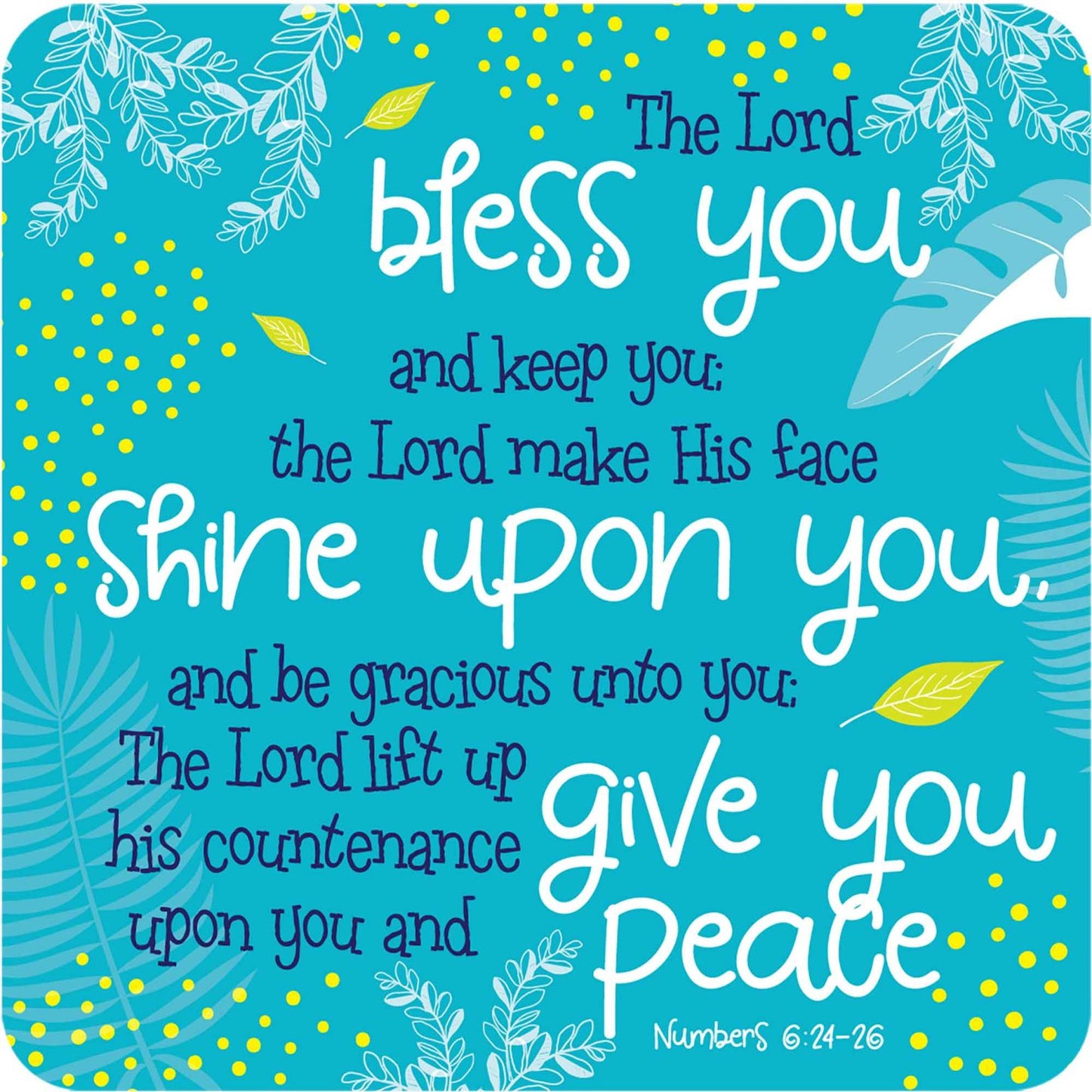 The Lord Bless You Coaster