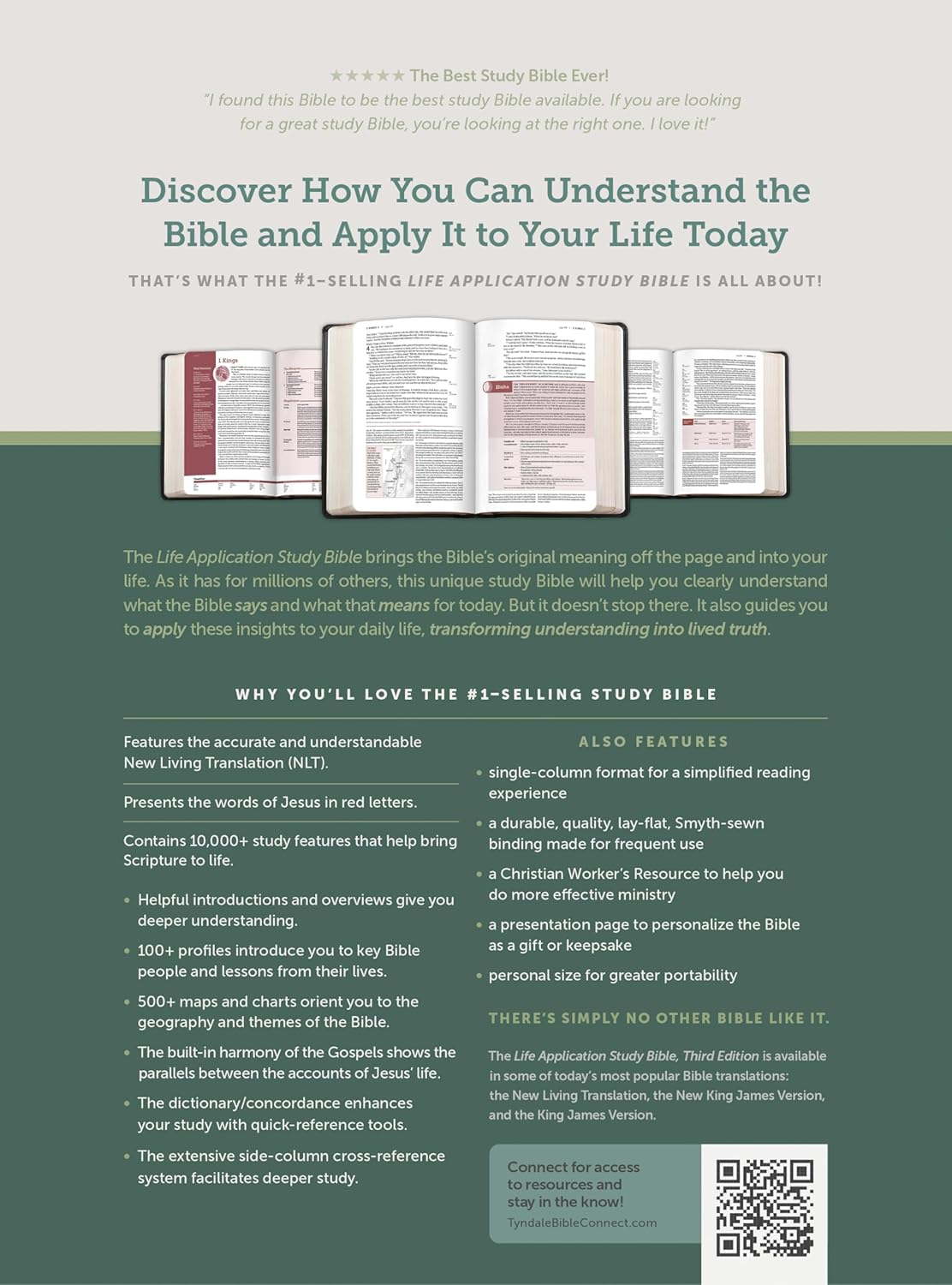 NLT Life Application Study Bible