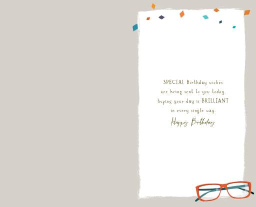 Card - Birthday - Books