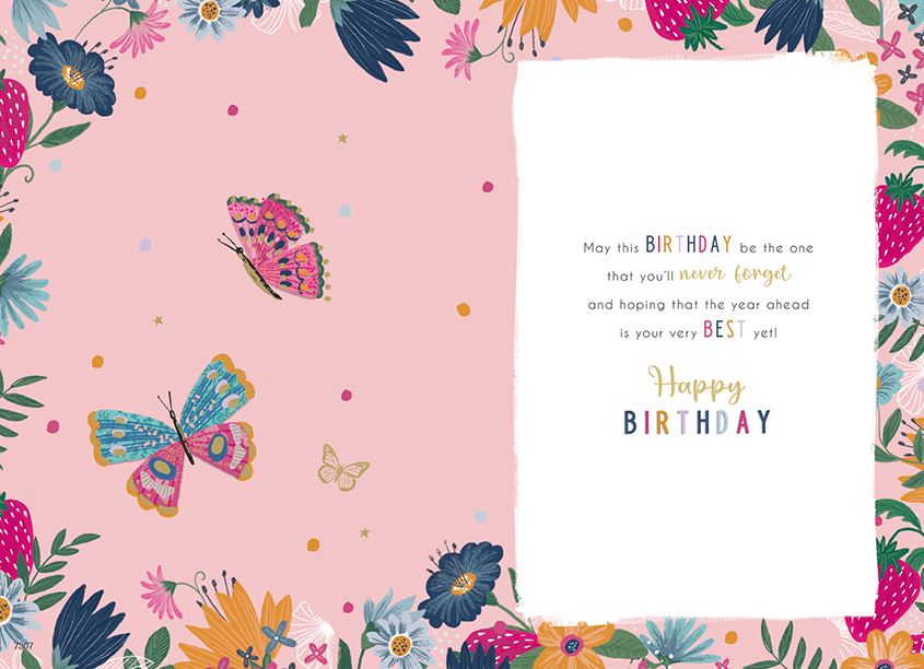 For a Wonderful Friend - Birthday Card