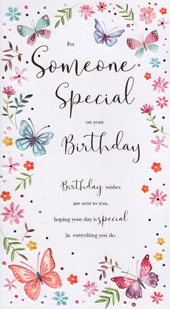 For Someone Special - Birthday Card