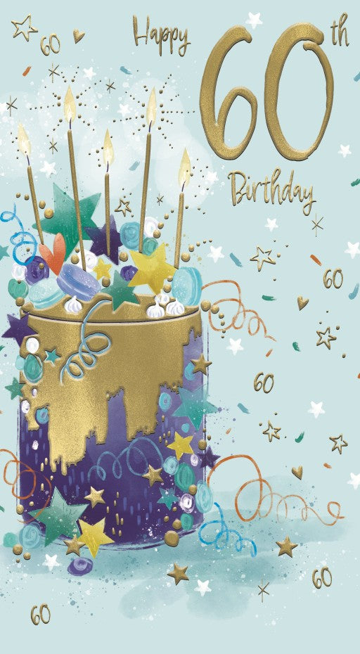 Happy 60th Birthday Card