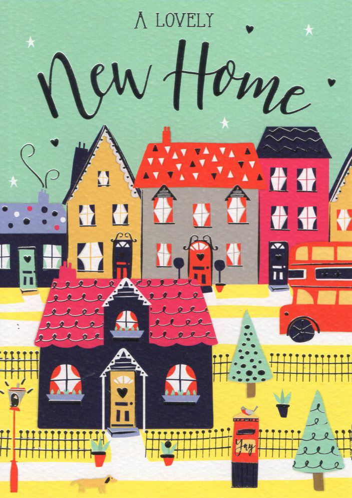 New Home Card - A lovely new home
