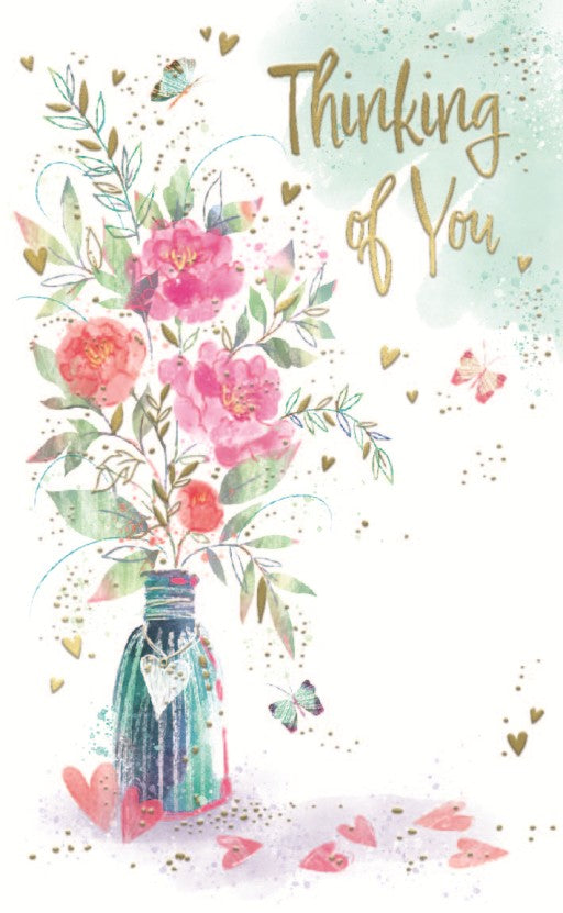Thinking of You  Card - God is our refuge and strength