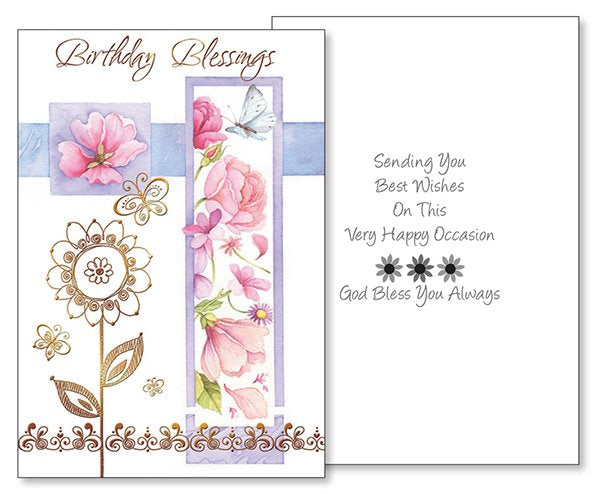 Birthday Blessings Card