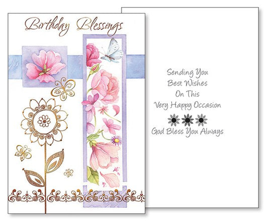 Birthday Blessings Card