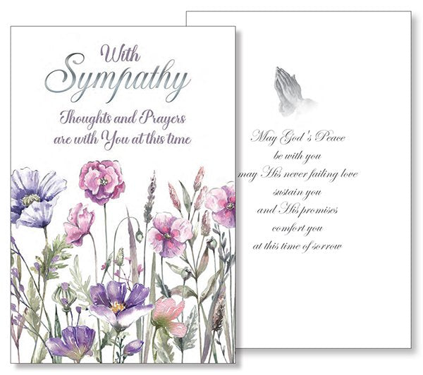With Sympathy Card