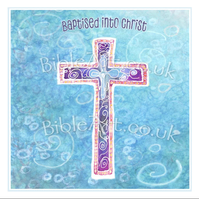 Baptised into Christ Card
