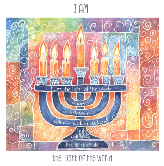 I am the Light of the World Card