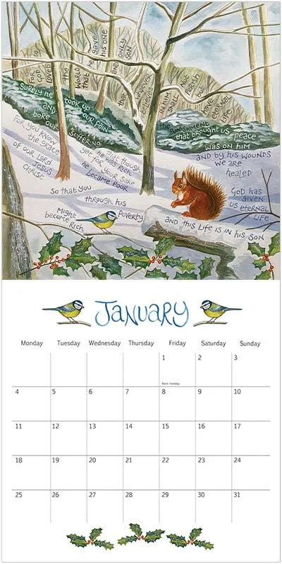 Hannah Dunnett Large Calendar 2027