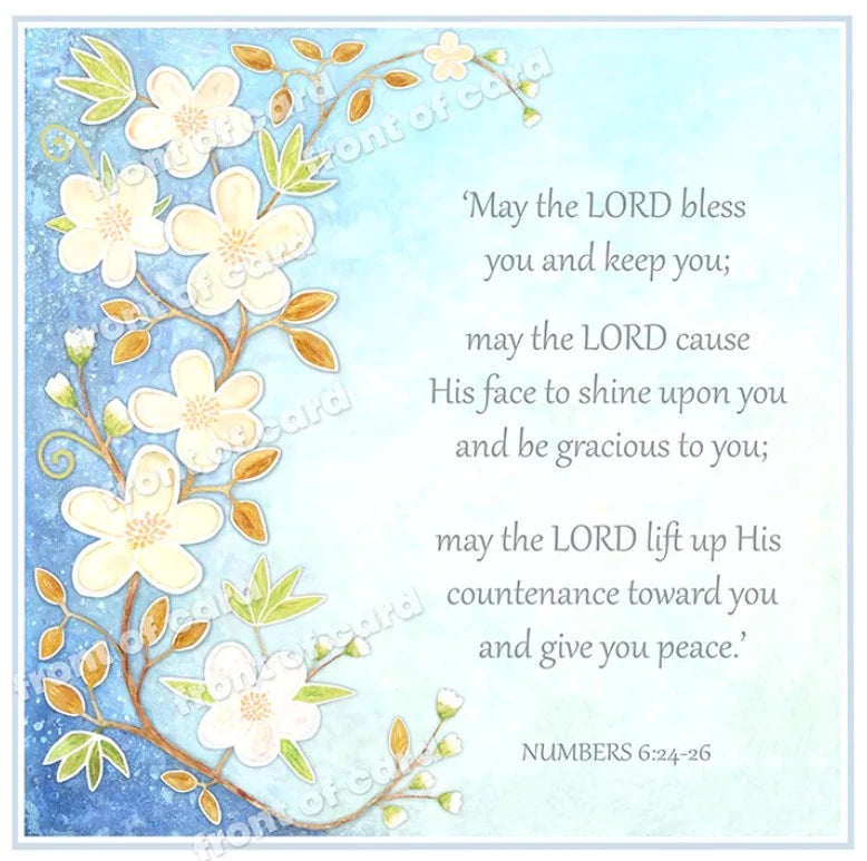 May The Lord Bless You - Card