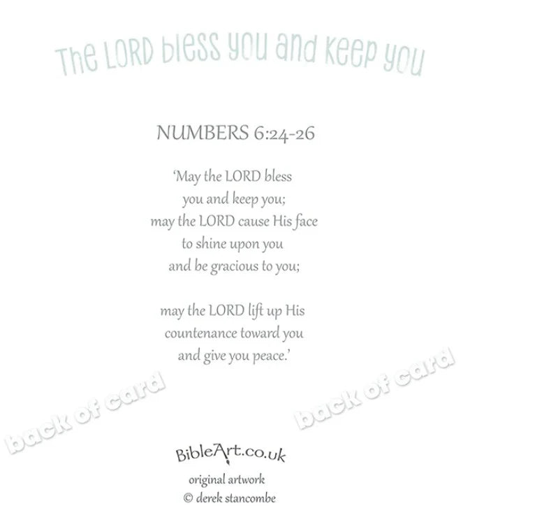 May The Lord Bless You - Card
