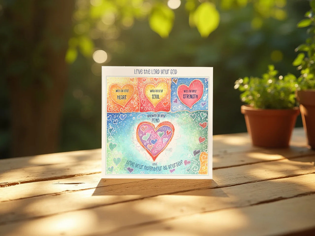 Love The Lord - Card