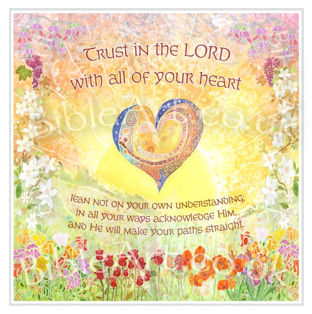 Trust In The Lord Card